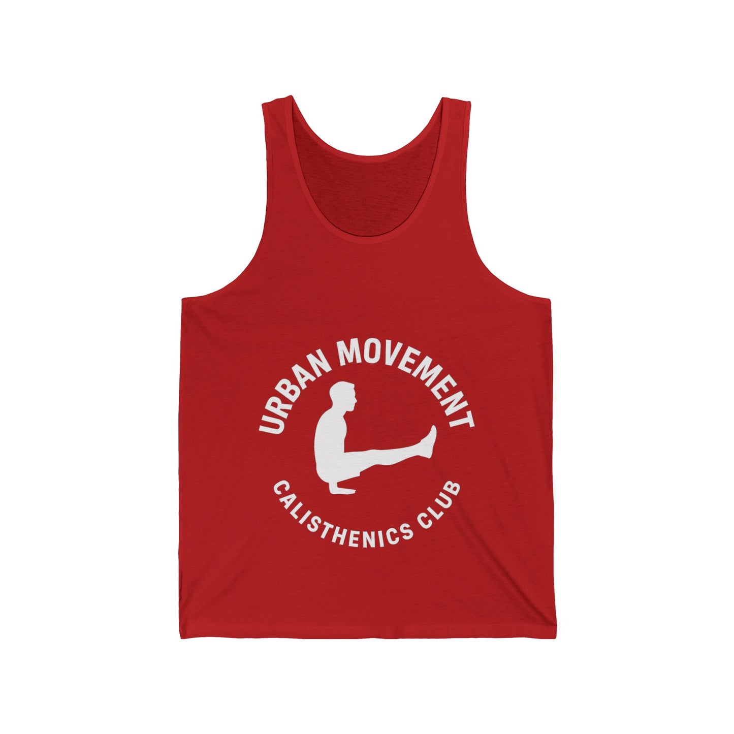 Urban Movement Calisthenics Tank - Unisex Jersey Athletic Wear, Fitness Apparel, Gym Tank Top, Workout Gift, Sporty Casual Style