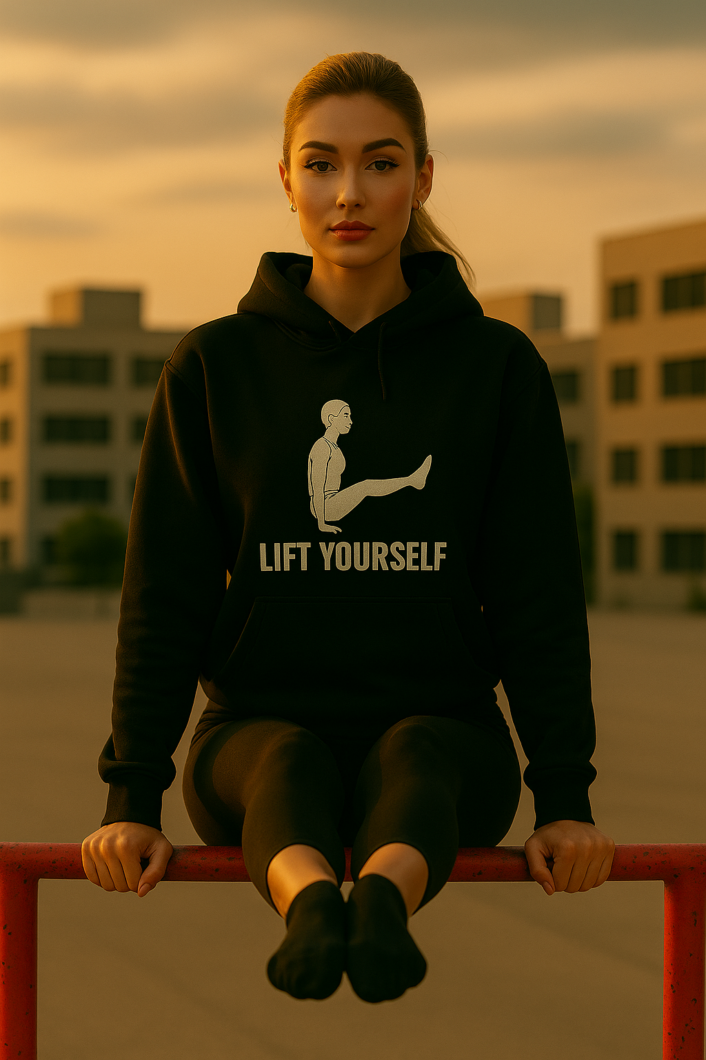 🖤 Urban Movement Hoodie – “Lift Yourself” Edition