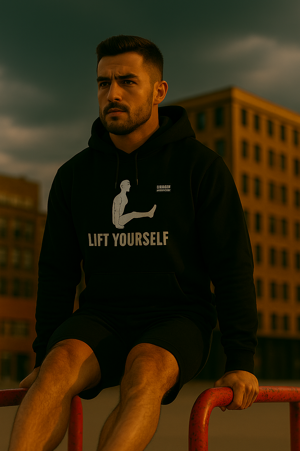 🖤 Urban Movement Hoodie – “Lift Yourself” Edition