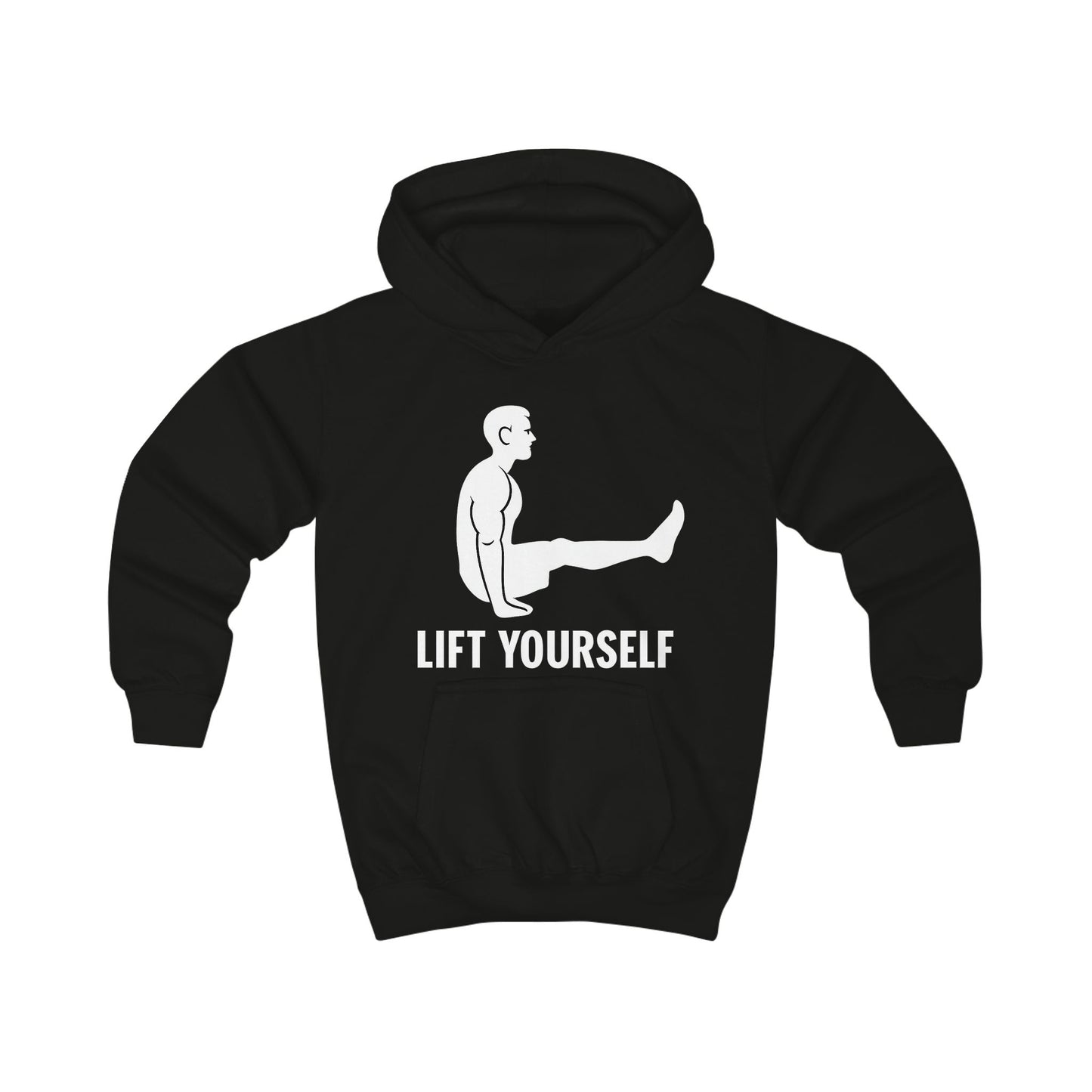 🖤 Urban Movement Kids Hoodie – “Lift Yourself” Collection