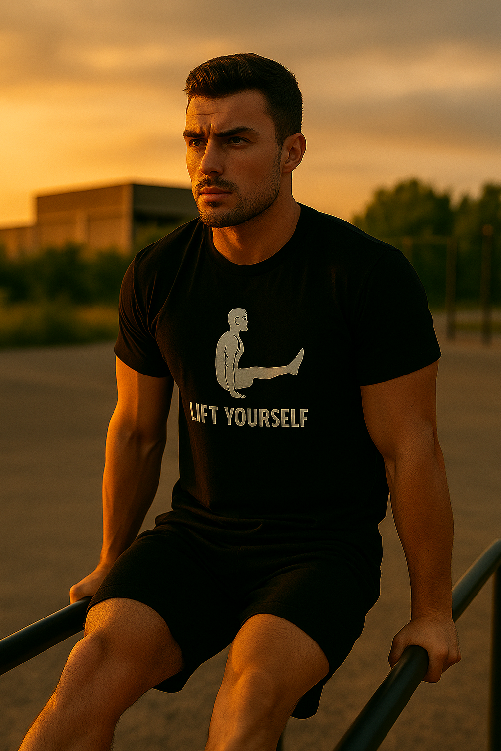 🖤 Urban Movement T shirt  – “Lift Yourself” Edition Unisex Calisthenics Tee - Lift Yourself