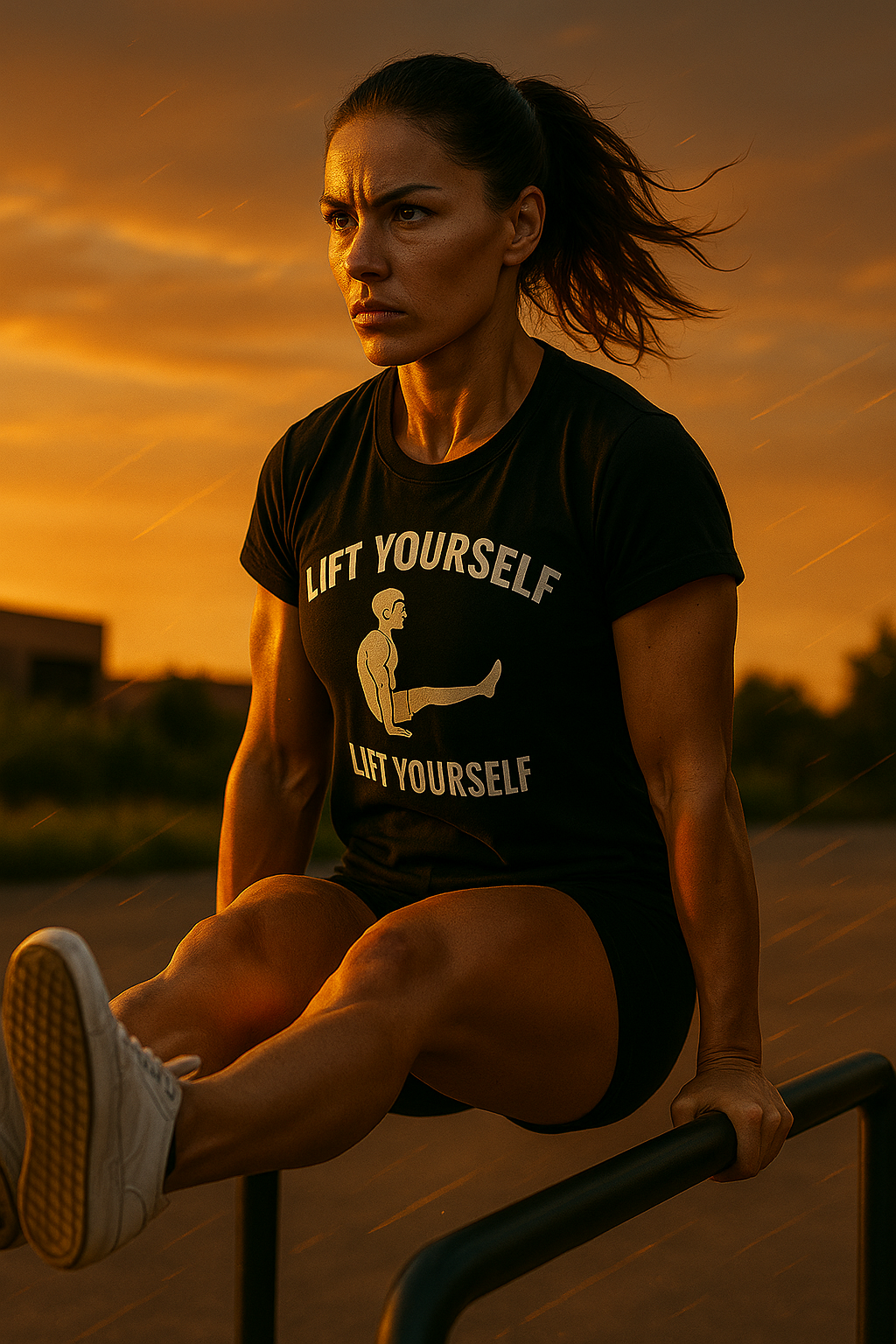 🖤 Urban Movement T shirt  – “Lift Yourself” Edition Unisex Calisthenics Tee - Lift Yourself